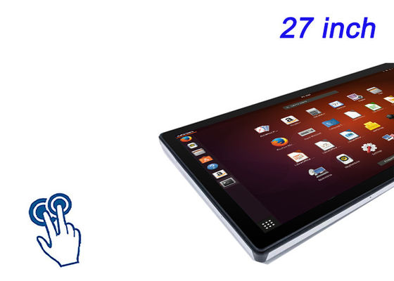 27 inch Linux Touch Embedded Screen voor grootschalige retail displays, Airport Check-In Systems, Broadcast Monitoring en Energy Dashboards