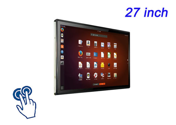 27 inch Linux Touch Embedded Screen voor grootschalige retail displays, Airport Check-In Systems, Broadcast Monitoring en Energy Dashboards