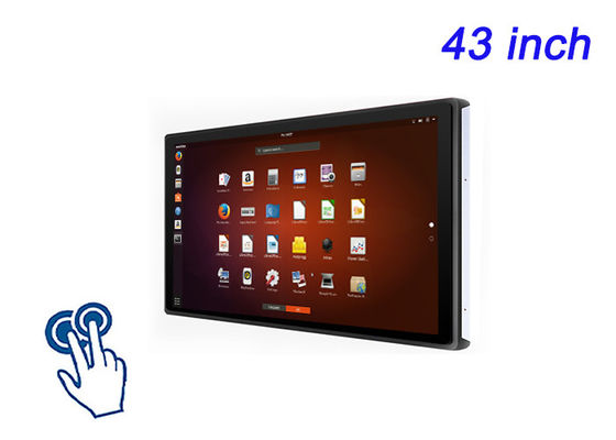 43-inch Linux Touch Embedded Screen voor industriële automatisering, Smart City Kiosks, Healthcare Interfaces en Command Rooms