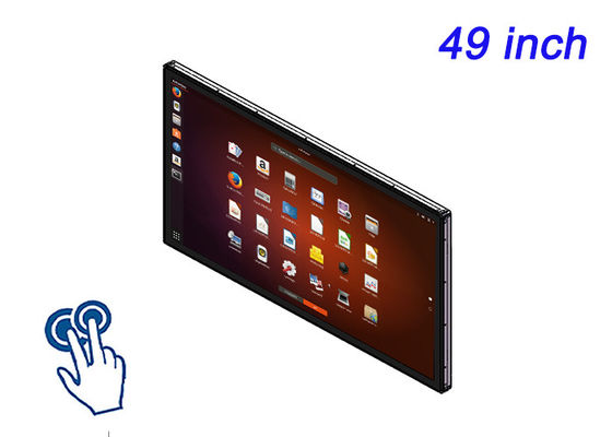 49-inch Linux Touch Embedded Display voor digitale signage, zakelijke vergaderingsoplossingen, facility monitoring en transport dashboards