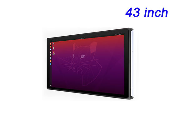 43-inch Linux Embedded Screen voor Digital Signage, Warehouse Management, Smart City Infrastructure en Facility Monitoring