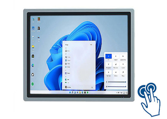 19 inch ingebed Windows touchscreen voor medische diagnose en toegangscontrole