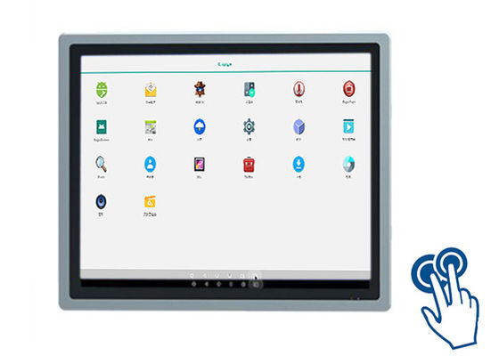 19 inch duurzaam Android touchscreen voor medische diagnoses en toegangscontrolepanele