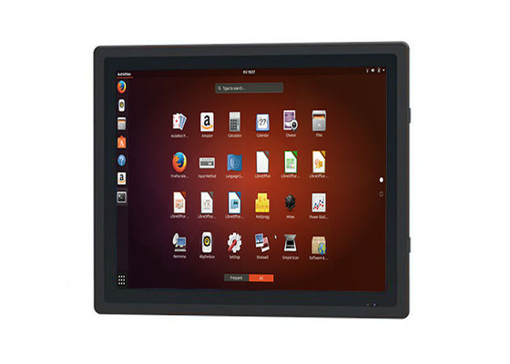 17-inch duurzame Linux monitor voor beveiligingssystemen en industriële operaties