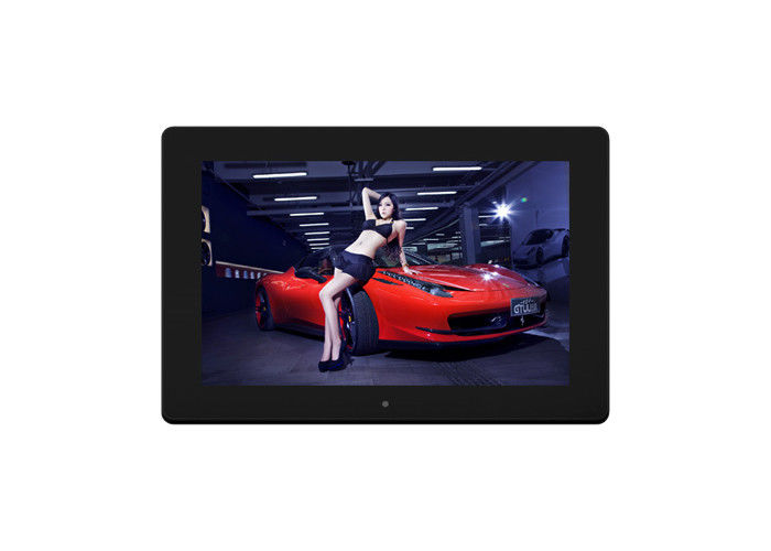 12 inch HD Video MP3 Digital Photo Frame met menselijke sensor en beeldformaat JPG JPEG GIF PNG BMP