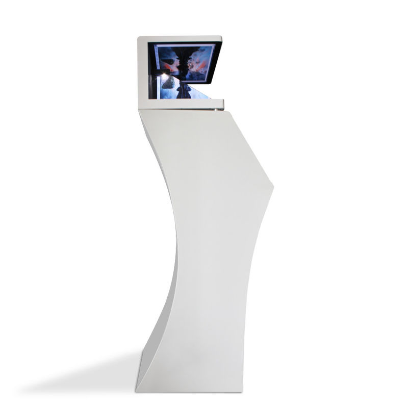 21,5 duim - hoge Transparante het hologram van het Hologramglas 3d reclamevertoning met facultatief touch screen