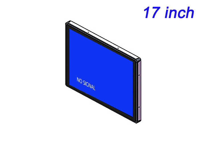17 inch ingebedde monitor voor energiebeheersystemen, laboratoriuminstrumenten, lucht- en ruimtevaarttoepassingen en besturingscentra