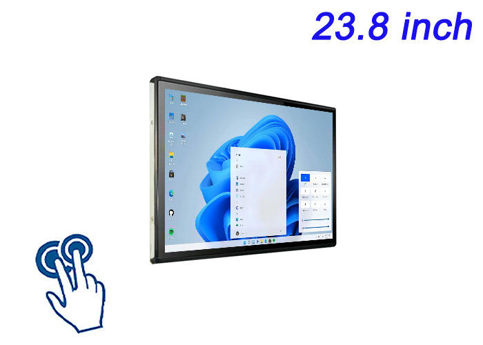 23.8-inch Windows Touch Embedded Screen voor digitale signage, interactieve whiteboards, restaurant tafelbestelling en beveiligingsbewaking