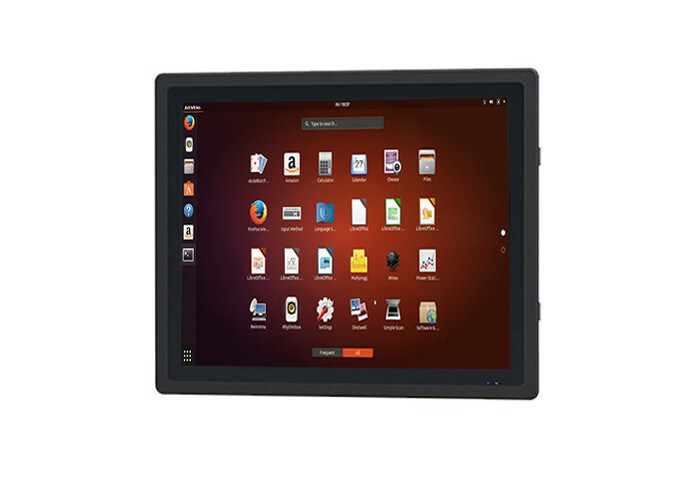 17-inch betrouwbare Linux industriële computermonitor 1280x1024 resolutie voor beveiligingspanelen