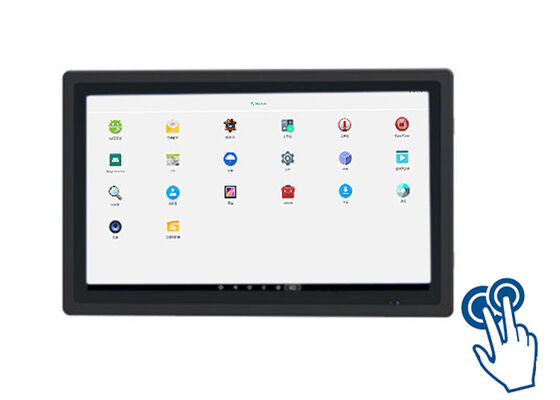 18.5-inch ventilatorloze Android touch monitor voor transporthubs en industriële besturing